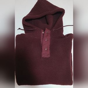 Sherpa hoodie